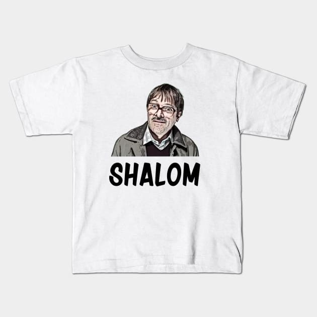 Shalom Friday Night Dinner Jim Kids T-Shirt by SamTucker